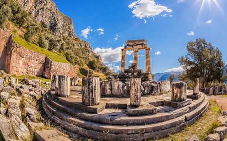 Da Atene: Tour di un giorno a Delfi con audioguida V.R.