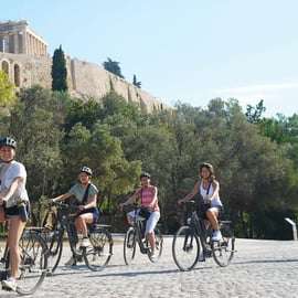 Atene: Tour della città in bicicletta