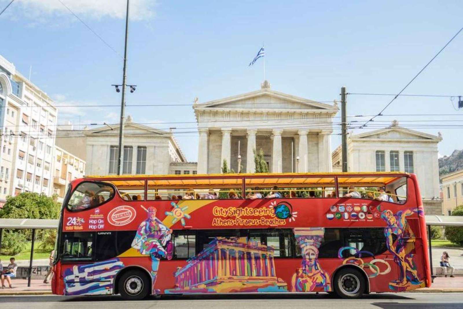 Atene: Tour della città in autobus Hop-On Hop-Off