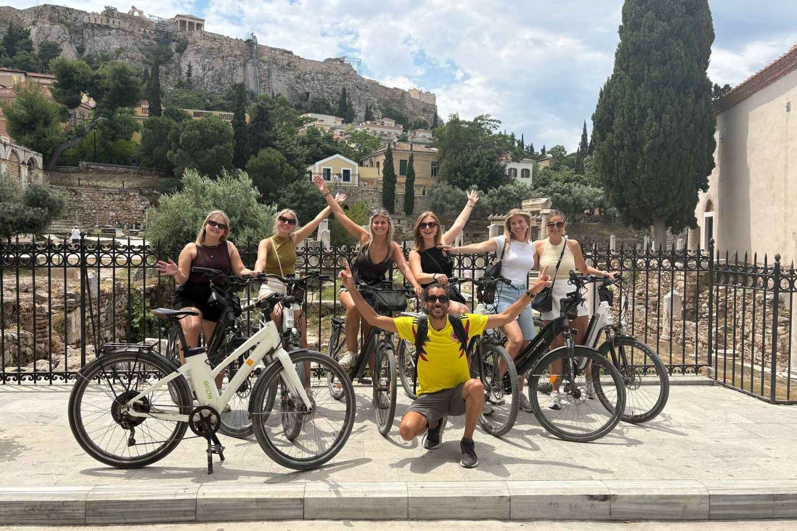 Atene storica: tour in bici elettrica per piccoli gruppi