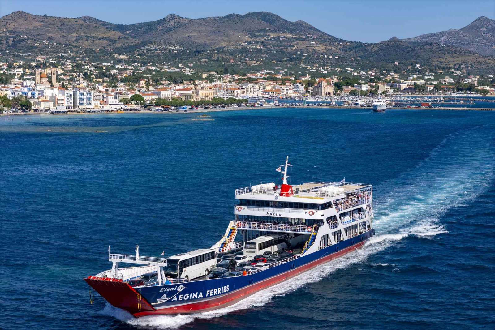 Atene: Egina: Biglietto del traghetto da/per Egina