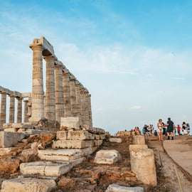 Da Atene: Capo Sounion e Tempio di Poseidone Tour di mezza giornata