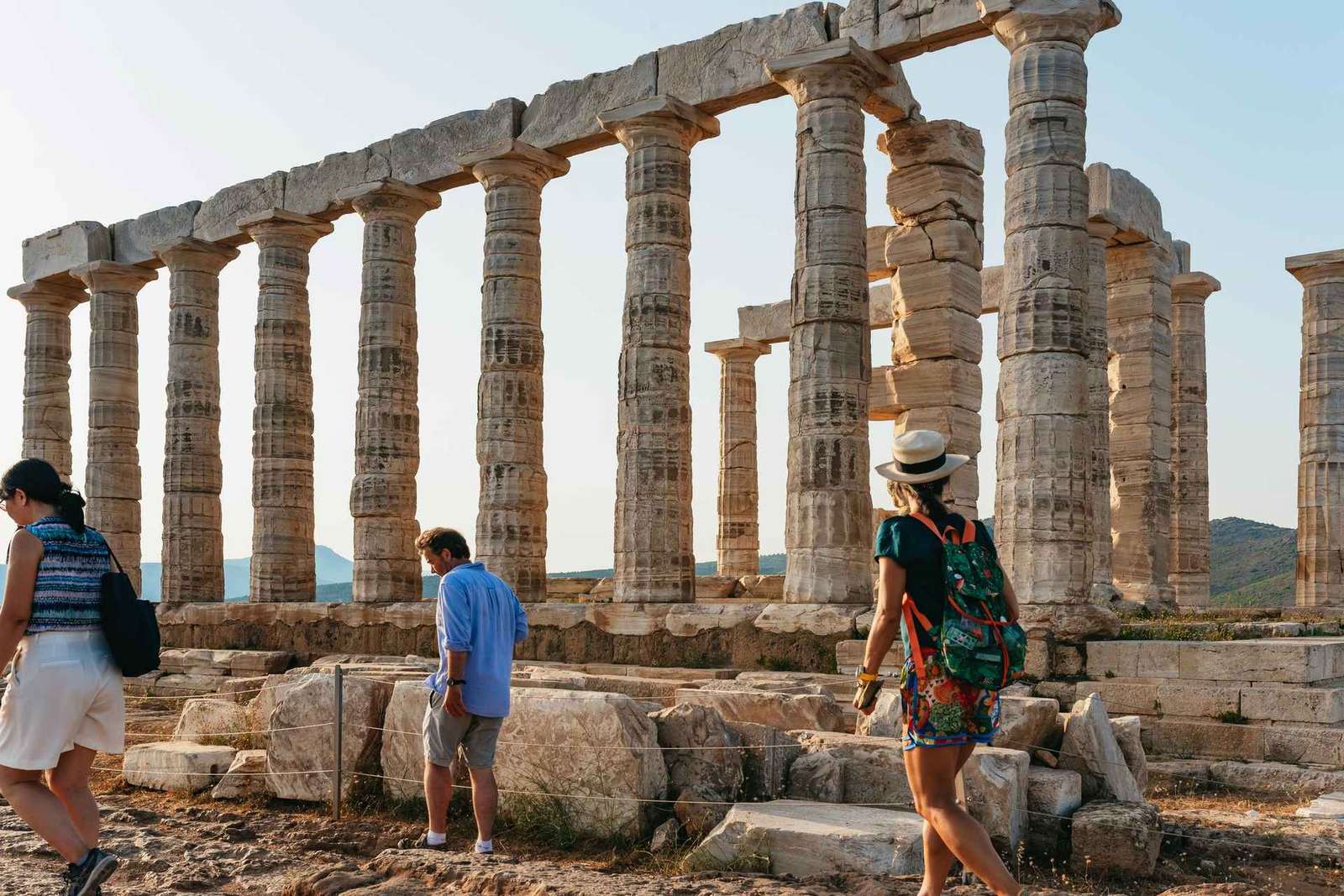 Atene: Scoprire Capo Sounion e il Tempio di Poseidone al tramonto