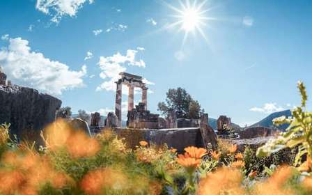 Atene: Escursione a Delfi, Grotta di Corinto e campo di battaglia dei 300