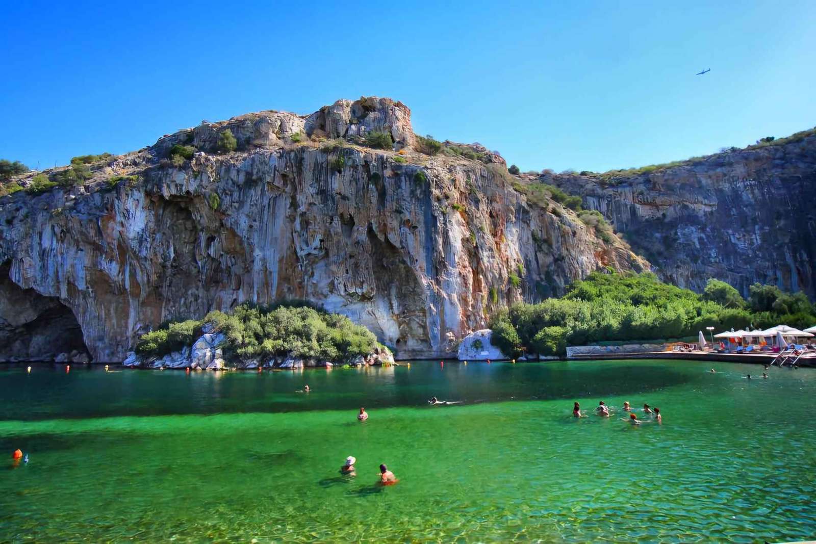 Da Atene: Tour delle terme del lago di Vouliagmeni e del Tempio di Poseidone