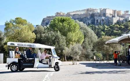 Atene: Tour privato della città di 3 ore su un Tuk Tuk ecologico
