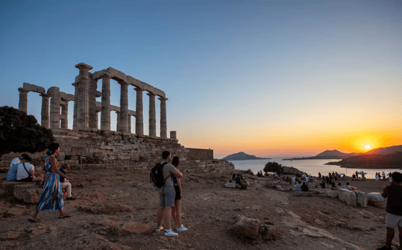 Da Atene: Tour al tramonto di Capo Sounion