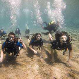 Atene: prova l'immersione subacquea