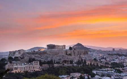 Atene: tour al tramonto dell'Acropoli e del Partenone