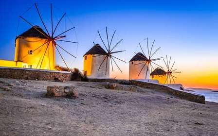 Da Atene: Escursione di un giorno a Mykonos con biglietti per il traghetto