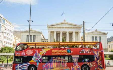 Atene: Tour della città in autobus Hop-On Hop-Off